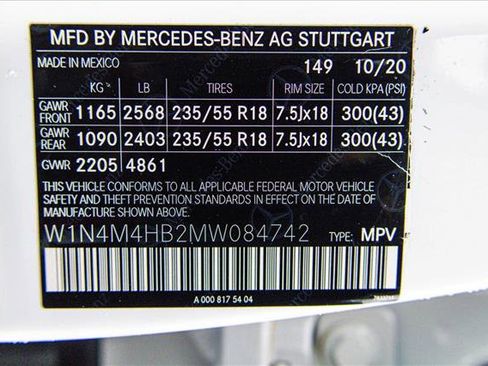 Certified 2021 Mercedes-Benz GLB 250 4MATIC image 26