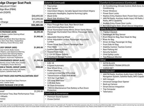 Used 2020 Dodge Charger Scat Pack w/ Dynamics Package RWD image 35