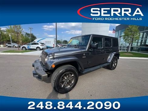 Used 2016 Jeep Wrangler Unlimited Sahara AWD/4WD image 1