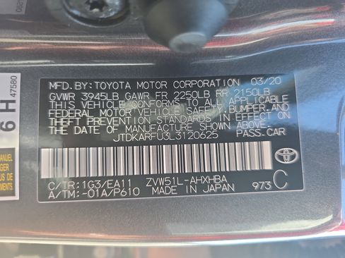 Used 2020 Toyota Prius Limited image 37