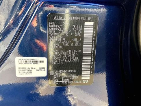 Certified 2025 INFINITI QX80 Sensory image 45