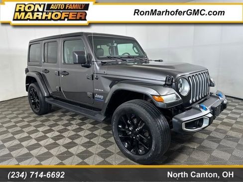 Used 2023 Jeep Wrangler Unlimited Sahara w/ Cold Weather Group AWD/4WD image 1