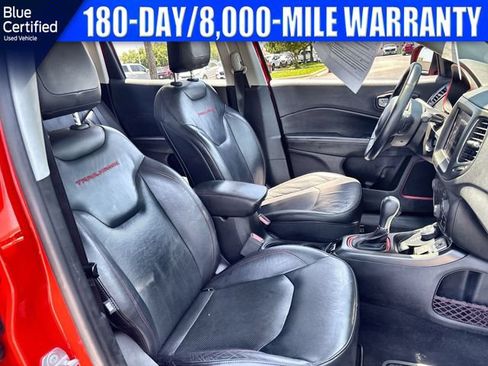 Used 2017 Jeep Compass Trailhawk w/ Leather Interior Group AWD/4WD image 34