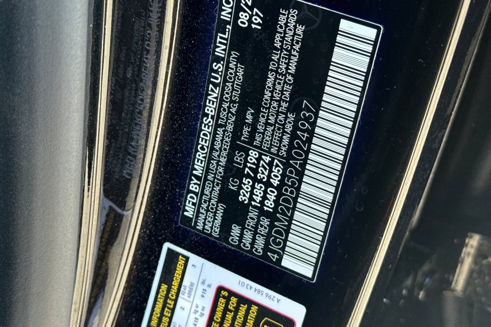 Certified 2023 Mercedes-Benz EQS 450+ SUV image 29