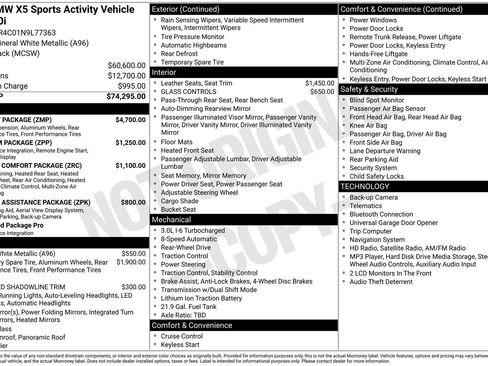 Used 2022 BMW X5 sDrive40i w/ M Sport Package RWD image 1