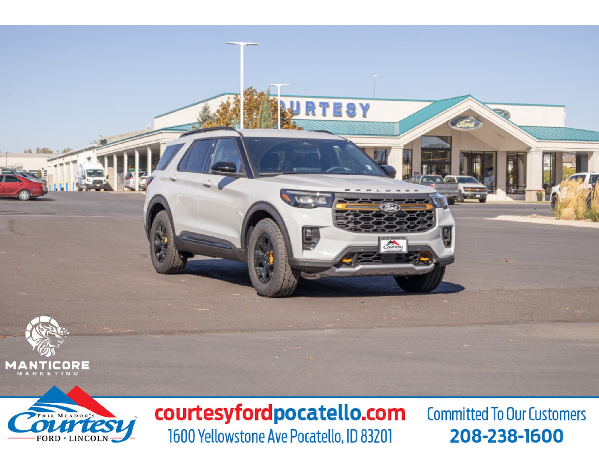 New 2027 Ford Explorer Tremor w/ Tremor Convenience Package AWD/4WD image 1