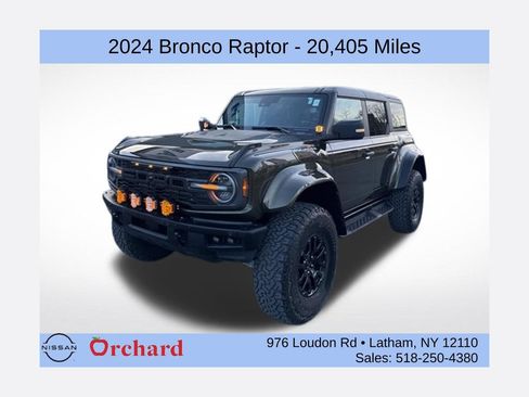 Used 2024 Ford Bronco Raptor w/ Interior Carbon Fiber Pack 6 AWD/4WD image 1