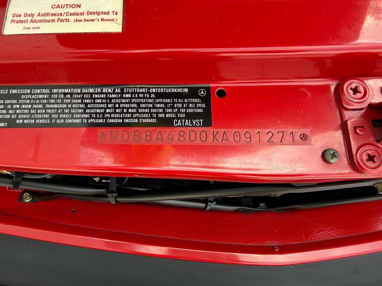 Used 1989 Mercedes-Benz 560 SL image 29