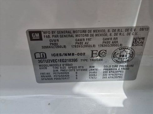Used 2014 GMC Sierra 1500 SLT AWD/4WD image 16