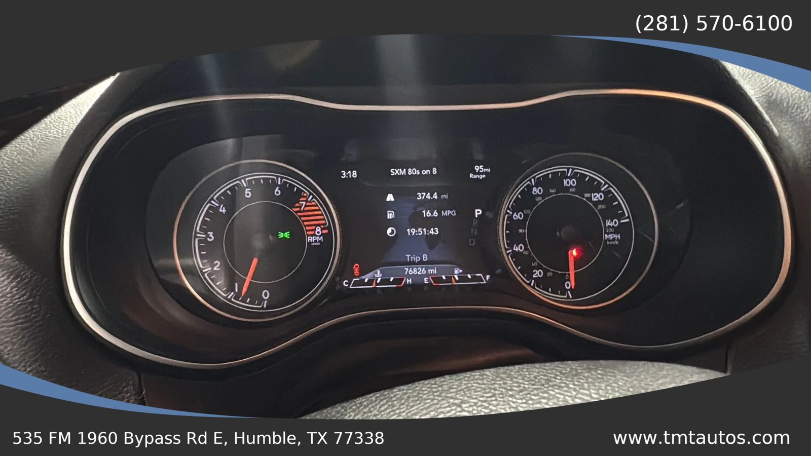 Used 2020 Jeep Cherokee Trailhawk w/ Cold Weather Group AWD/4WD image 10