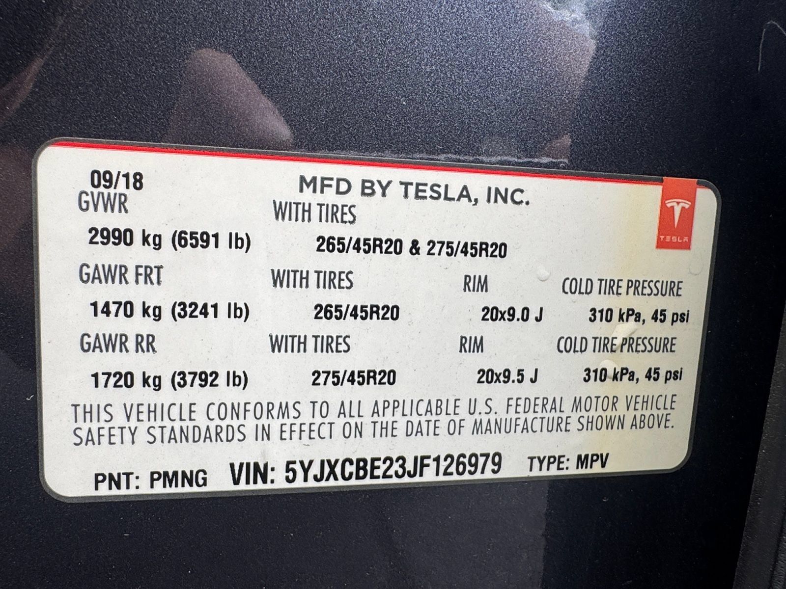Used 2018 Tesla Model X 75D AWD/4WD image 21