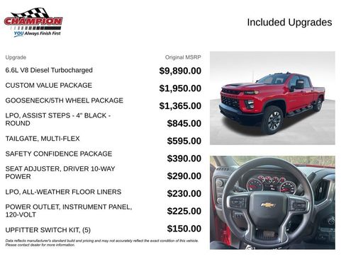 Used 2023 Chevrolet Silverado 2500 Custom w/ Custom Value Package image 7