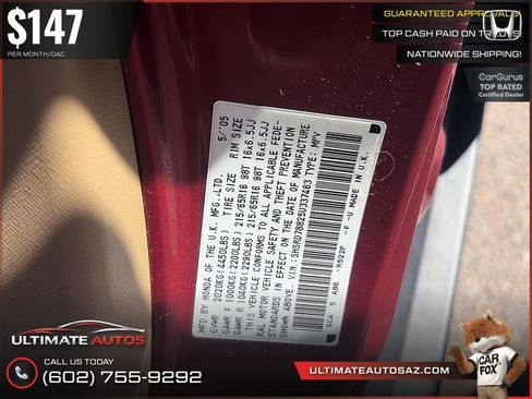 Used 2005 Honda CR-V EX image 24
