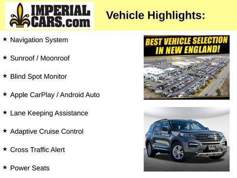 Certified 2022 Ford Explorer XLT w/ Equipment Group 202A image 5