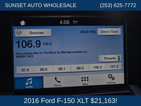 Used 2016 Ford F150 XLT w/ Equipment Group 302A Luxury AWD/4WD image 32