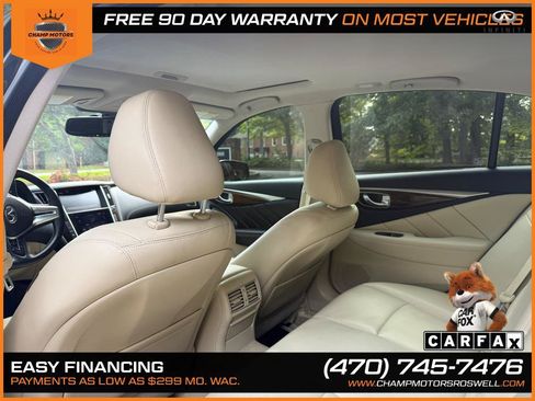 Used 2018 INFINITI Q50 Luxe w/ Sensory Package (Luxe) RWD image 15
