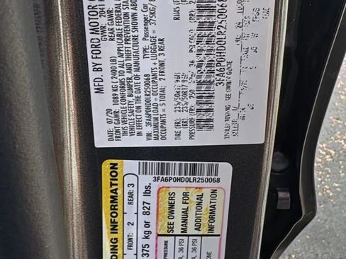 Used 2020 Ford Fusion SE image 67