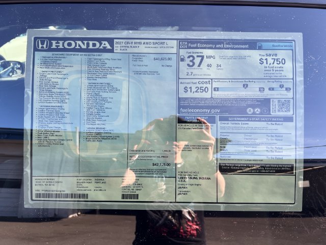 New 2027 Honda CR-V Sport-L image 30