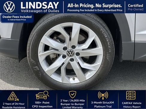 Used 2023 Volkswagen Taos S w/ Driver Assistance Package AWD/4WD image 9