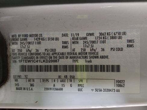 Used 2020 Ford F150 XLT image 33