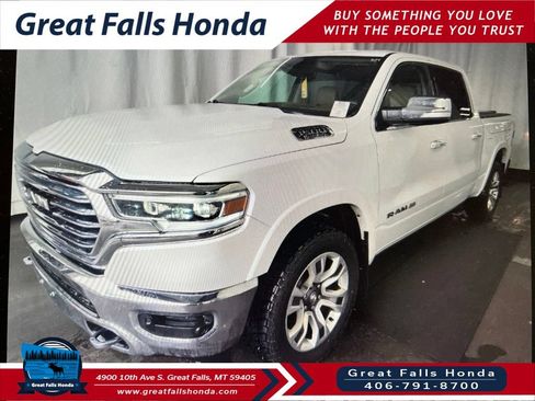 Used 2019 RAM 1500 Laramie Longhorn AWD/4WD image 2