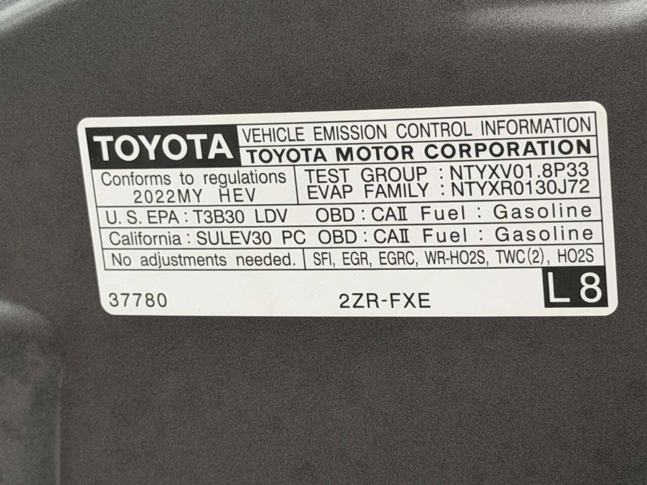 Used 2022 Toyota Prius LE FWD image 11
