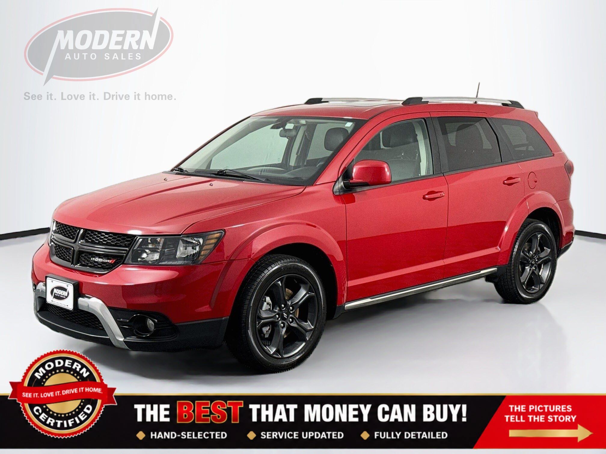 Used 2018 Dodge Journey Crossroad w/ Nav & Sun Group AWD/4WD image 1