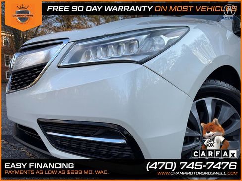 Used 2016 Acura MDX w/Tech image 2