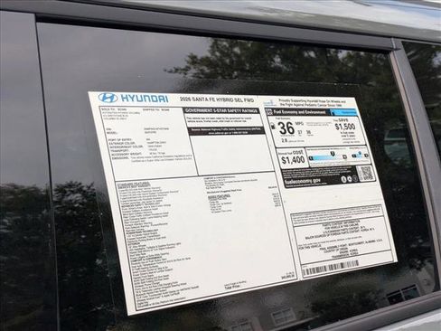 New 2026 Hyundai Santa Fe SEL image 23