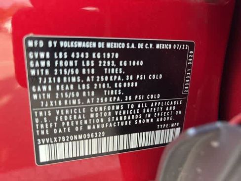 Used 2022 Volkswagen Taos SE image 23