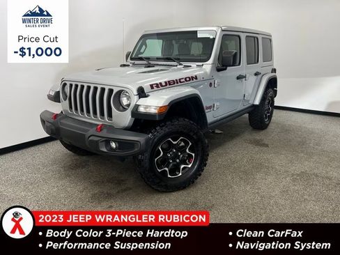 Used 2023 Jeep Wrangler Unlimited Rubicon w/ Cold Weather Group image 1
