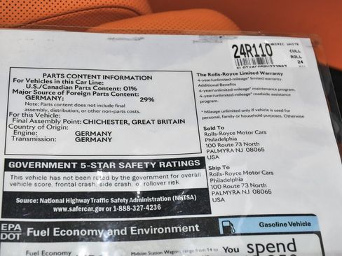 Used 2024 Rolls-Royce Cullinan image 88