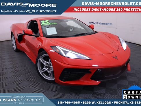 Used 2025 Chevrolet Corvette Stingray Premium Cpe w/ 3LT RWD image 1