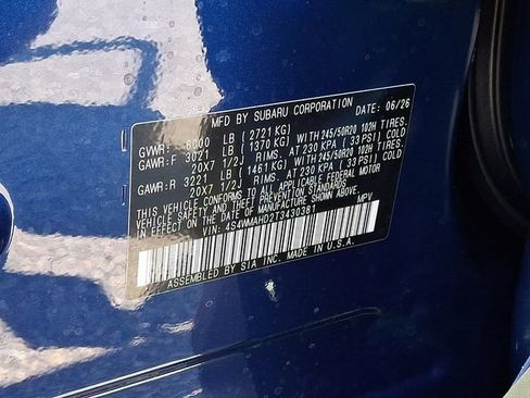 New 2026 Subaru Ascent Limited Bronze AWD/4WD image 16