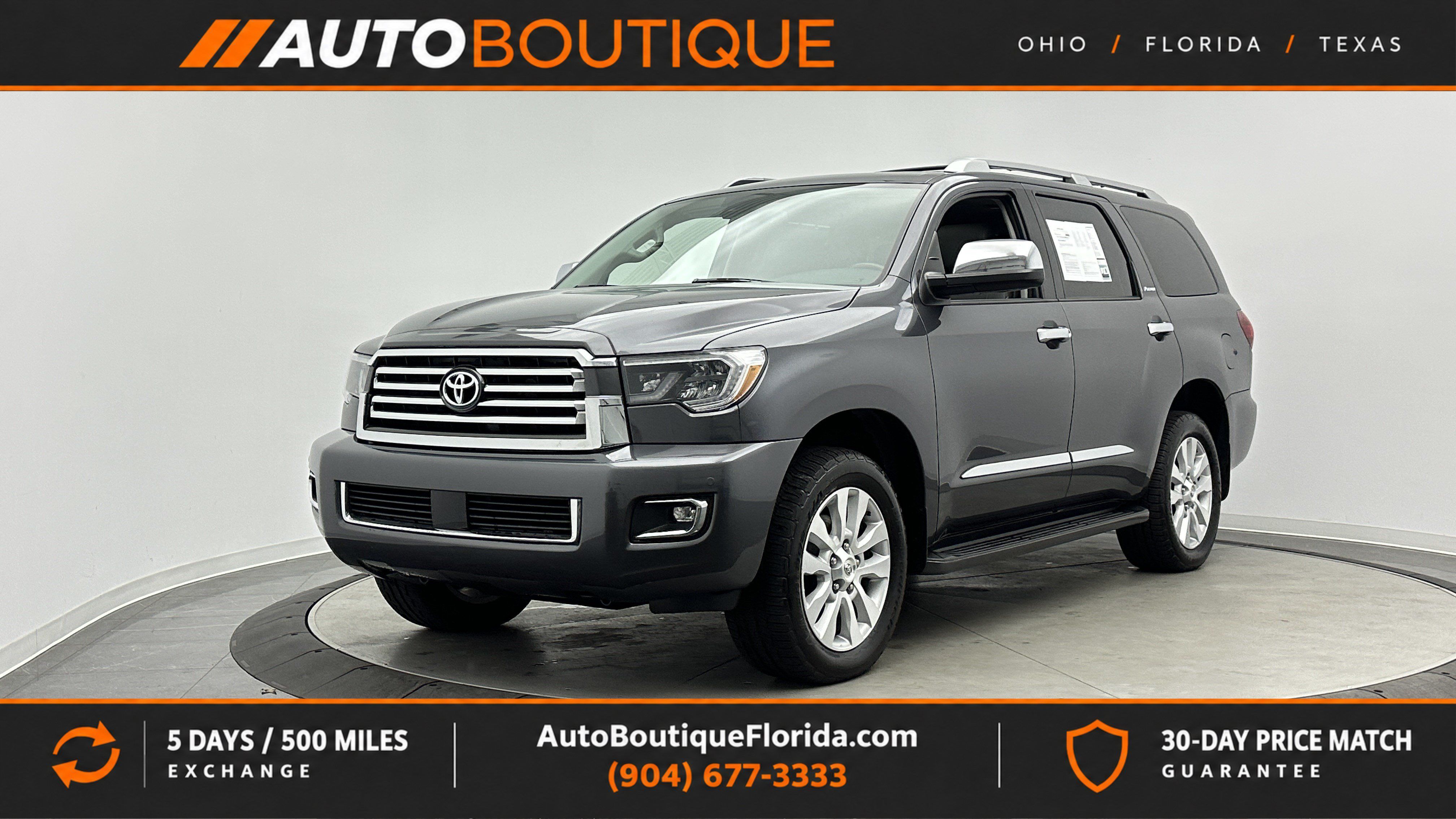 Used 2018 Toyota Sequoia Platinum AWD/4WD image 1