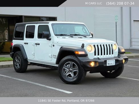 Used 2019 Jeep Wrangler Unlimited Sport S AWD/4WD image 4
