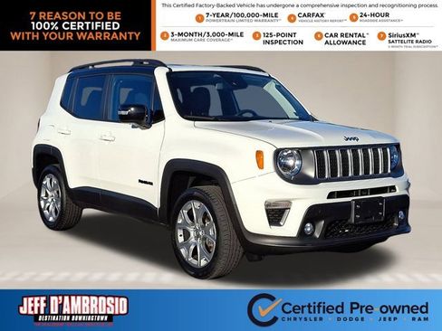 Certified 2022 Jeep Renegade Limited image 1