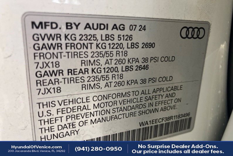 Used 2024 Audi Q3 2.0T Premium Plus AWD/4WD image 17