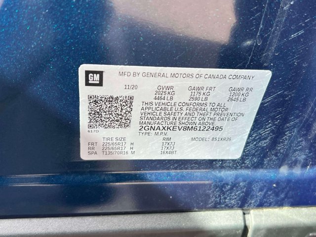 Used 2021 Chevrolet Equinox LT FWD image 31