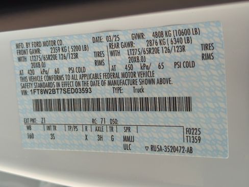 New 2025 Ford F250 XLT w/ Black Appearance Package image 25