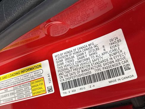 Used 2025 Honda Civic Sport image 11