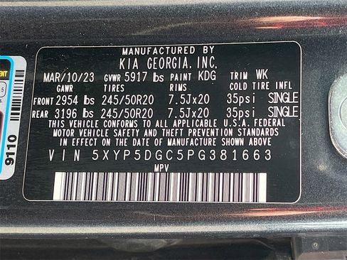 Used 2023 Kia Telluride SX image 35