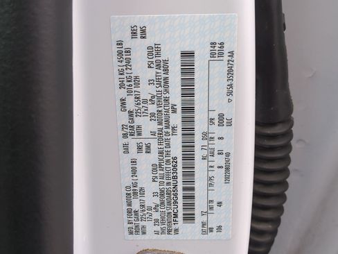 Used 2022 Ford Escape SE image 33