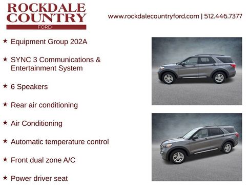 Used 2023 Ford Explorer XLT w/ Equipment Group 202A image 7