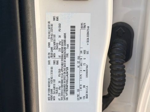 Certified 2020 Ford Ranger Lariat w/ Equipment Group 501A Mid AWD/4WD image 44