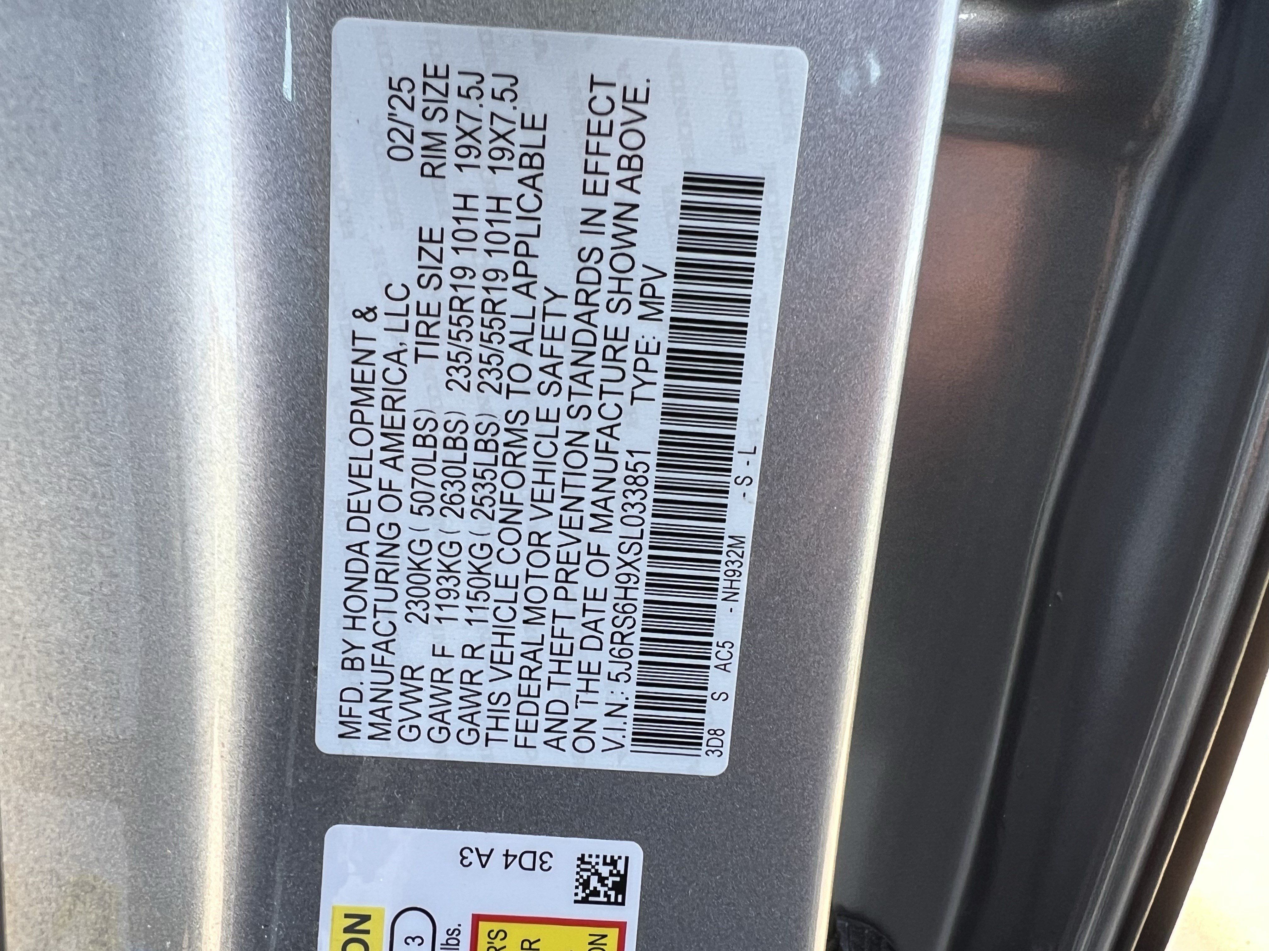 Used 2025 Honda CR-V Sport Touring image 37