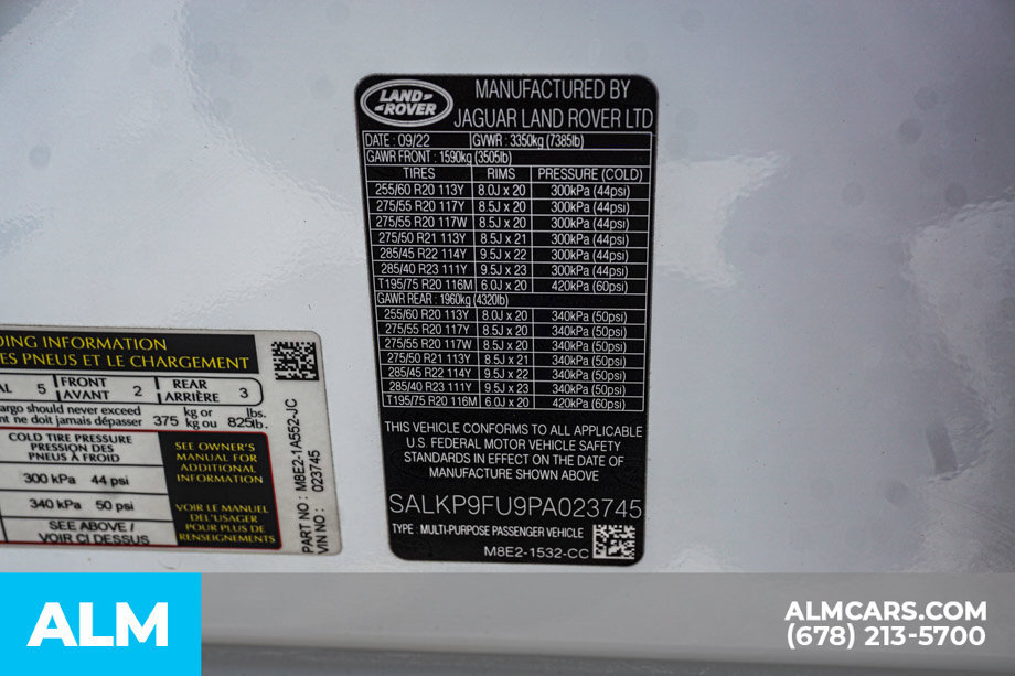 Used 2023 Land Rover Range Rover SE AWD/4WD image 60