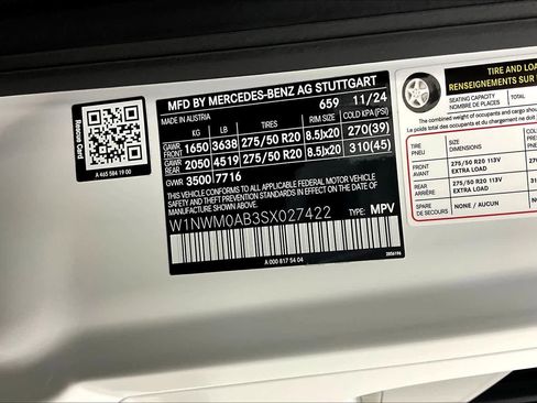 Certified 2025 Mercedes-Benz G 580 w/ EQ Technology image 35