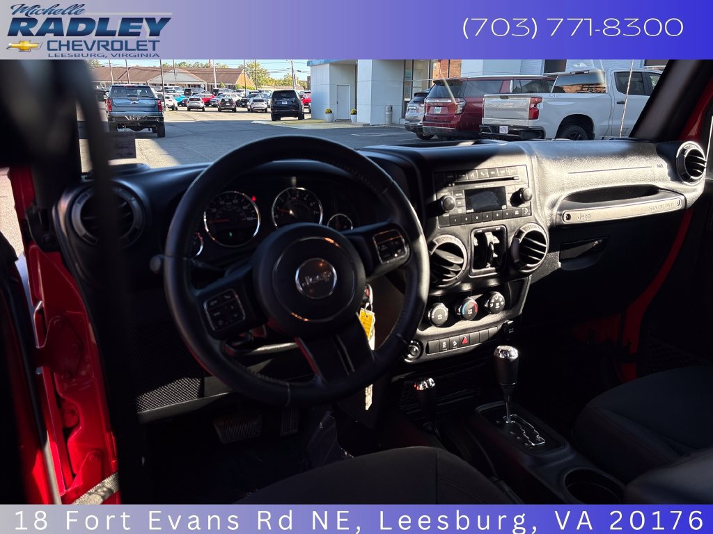 Used 2017 Jeep Wrangler Unlimited Sport w/ Quick Order Package 24S AWD/4WD image 14