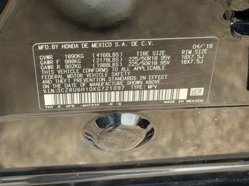 Used 2019 Honda HR-V Sport image 37